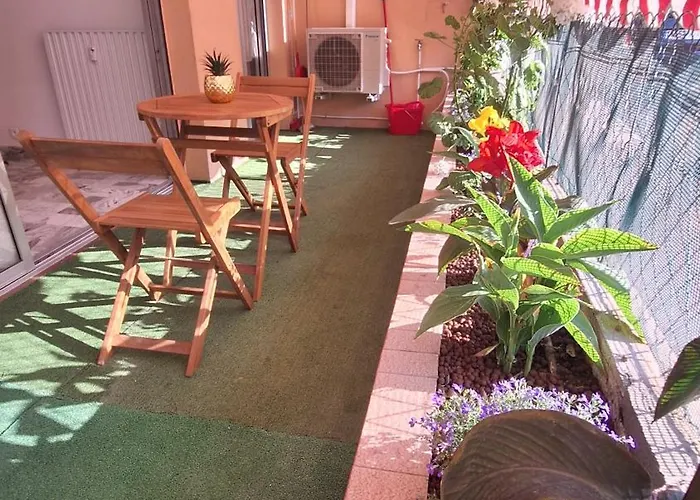 公寓 L Alicante Carre D'or 2 Pieces Terrasse Climatise 芒通